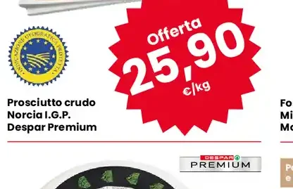 Prosciutto crudo Norcia I.G.P.