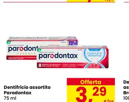 Dentifricio assortito Parodontax