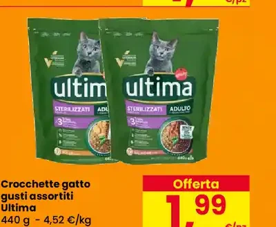 Crocchette gatto gusti assortiti Ultima