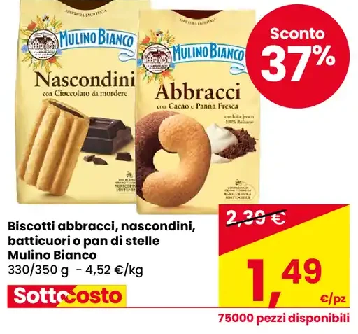 Biscotti assortiti Mulino Bianco
