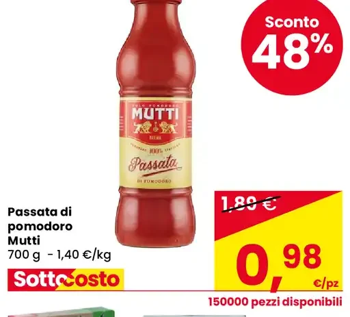 Passata di pomodoro Mutti