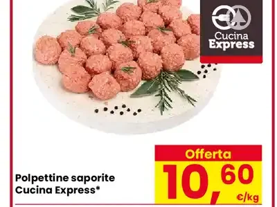 Polpettine saporite Cucina Express