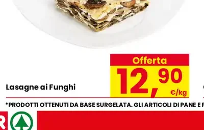 Lasagne ai funghi
