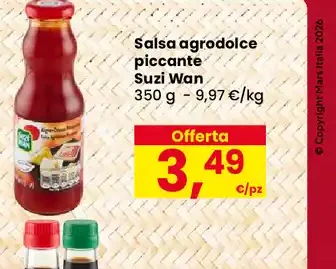 Salsa agrodolce piccante