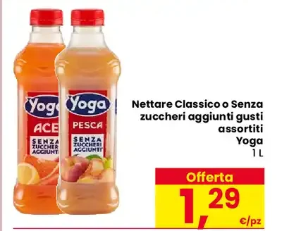 Nettare classico o senza zuccheri aggiunti