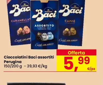 Cioccolatini Baci assortiti