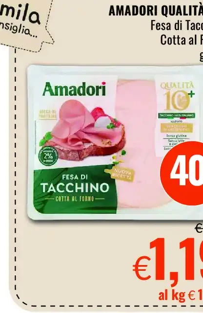 Fesa di tacchino cotta al forno