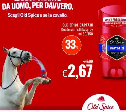 Deodorante Old Spice Captain