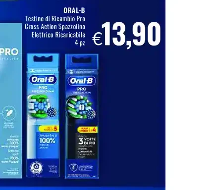 Testine di ricambio Oral-B Pro Cross Action