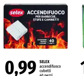 Accendifuoco cubetti