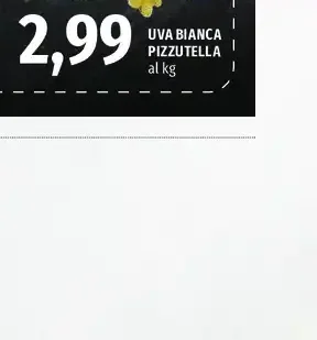 Uva bianca pizzutella