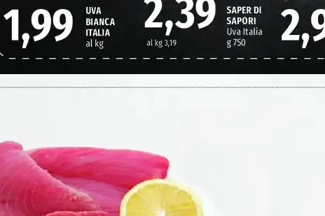 Uva bianca Italia