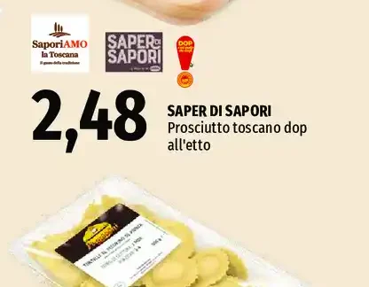 Prosciutto toscano DOP
