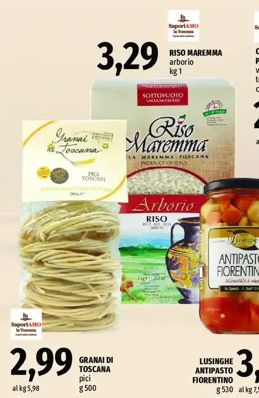 Riso Maremma arborio