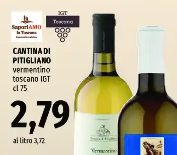 Cantina di Pitigliano Vermentino toscano IGT