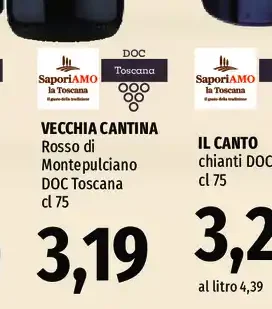 Vecchia Cantina Rosso di Montepulciano DOC Toscana