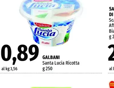 Galbani Santa Lucia ricotta