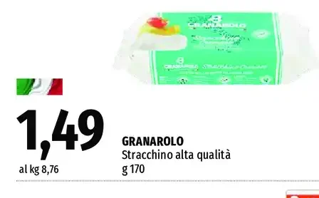 Granarolo stracchino alta qualità