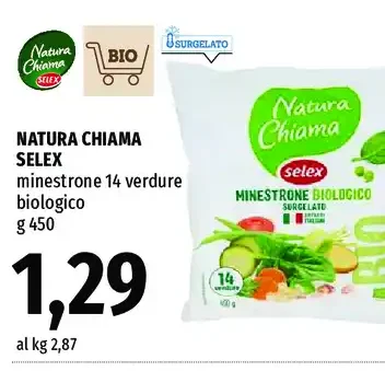 Minestrone 14 verdure biologico