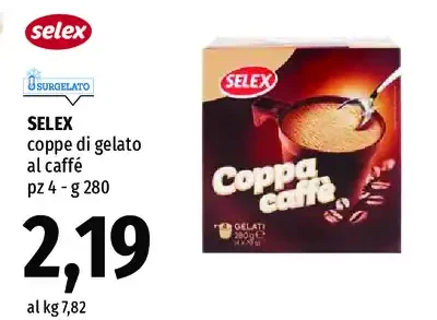 Coppa gelato al caffè