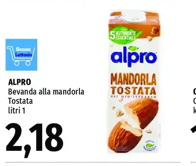 Bevanda alla mandorla tostata