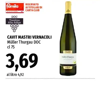 Müller Thurgau DOC
