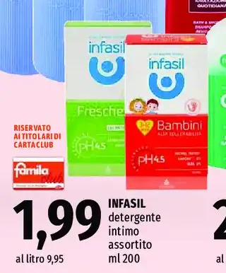 Infasil detergente intimo assortito