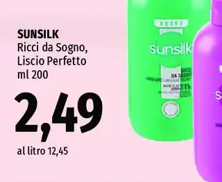 Sunsilk Ricci da Sogno Lisci Perfetto