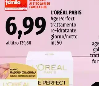 L'Oréal Paris Age Perfect trattamento re-idratante