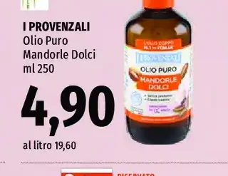 I Provenzali olio puro mandorle dolci
