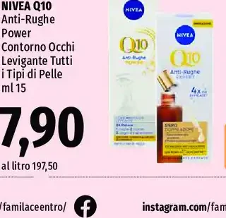 Nivea Q10 Anti-Rughe Power contorno occhi