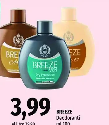Deodoranti persona Breeze