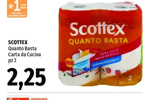 Carta da cucina Scottex Quanto Basta