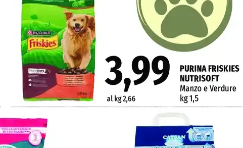 Crocchette cane Purina Friskies NutriSoft
