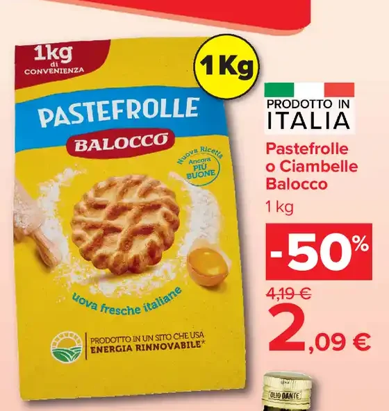 Pastefrolle o Ciambelle Balocco