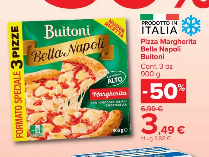 Pizza Margherita Bella Napoli