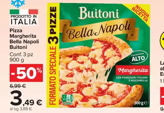 Pizza Margherita Bella Napoli