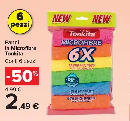 Panni in microfibra