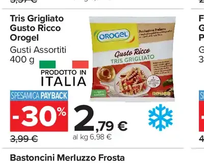Tris grigliato
