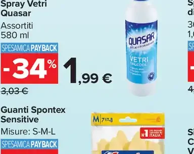 Spray vetri Quasar