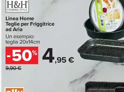 Teglie per Friggitrice ad Aria