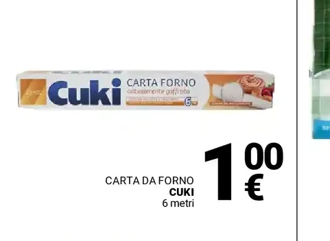 Carta da forno Cuki