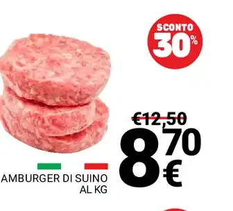 Hamburger di suino