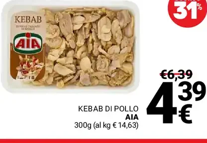 Kebab di pollo AIA