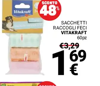 Sacchetti raccogli feci