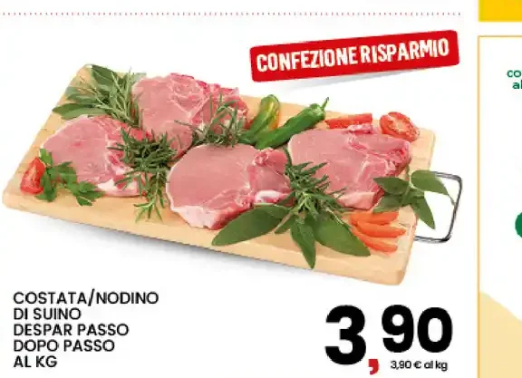 Costata/nodino di suino