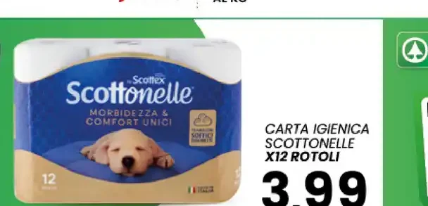 Carta igienica Scottonelle
