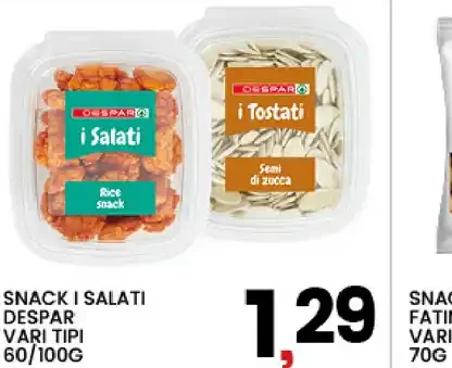 Snack i salati Despar