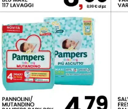 Pannolini Pampers Baby Dry