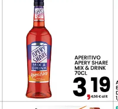Aperitivo mix drink